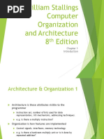 Computer Architecture and Organization 8th Edition