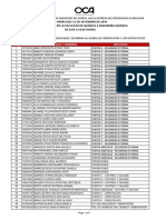 Lista de Alumnos Seleccionados