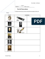 The Cell Theory Power Point and Coloring Activity