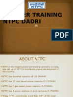 NTPC DADRI Training