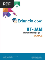 Iit-Jam: Biotechnology (BT)