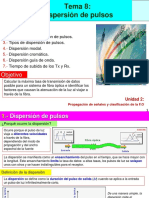 2.4. Dispersion de Pulsos