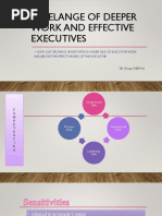 A Melange of Deeper Work and Effective Executives