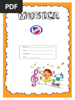 Cuaderno de Música 1º Básicos 2019