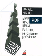 Pitariu Horia - Managementul Resurselor Umane