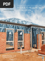 INSTALLATION An Industry Guide To The Correct Installation of Residential Windows and Doors PDF