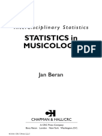 BERAN, J. - Statistics in Musicology PDF