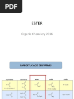 Ester: Organic Chemistry 2016