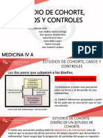 Estudios de Cohorte, Casos y Controles