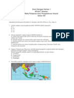 Soal Ulangan Harian 1