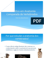 Introduo A Anatomia Comparada