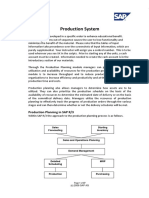 SAP Production Planning Script