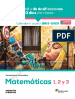 Matematicas Dosificacion