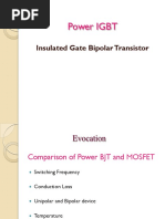 Power IGBT: Insulated Gate Bipolar Transistor