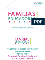 2 - Familias Educadoras para PNCE