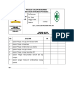 Daftar Tilik Pemeliharaan Kebersihan Lingkungan