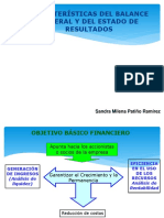 Características Del Balance Generar y Del Estado de Resultados