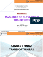 Cálculo de Bandas Transportadoras Mecánicas