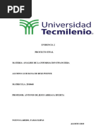 EVIDENCIA 2 Analisis de La Informacion Financiera