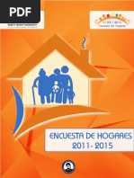 Encuesta Hogares 2011 - 2015