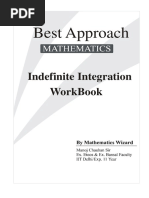 Indefinite Integration - Workbook Pattern 1 by MC Sir