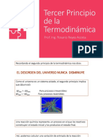 Tercer Principio de La Termodinámica