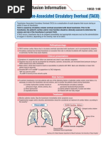 Transfusion-Associated Circulatory Overload (TACO)