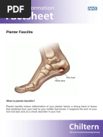 Patient Leaflet Plantar Fasciitis PDF