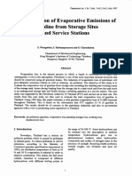 Article - Evaluation of Evaporative Emissions of Gasoline From Storage Sites and Service Stations