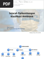 Sejarah Klasifikasi Antibiotik Dewi - 2017