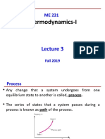 Thermodynamics-I: Fall 2019