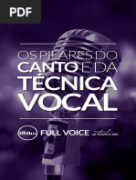 Pilares Do Canto e Tecnica Vocal