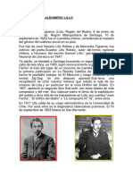 Biografia de Baldomero Lillo