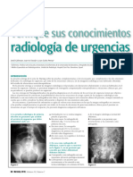 Verifique Sus Conocimientos Sobre: Radiología de Urgencias