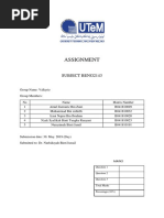 Assignment Statistic