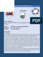 Ficha Práctica Geogebra en Resolución de Problemas Con Sólidos Geométricos Irregulares.