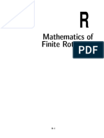 Mathematics of Finite Rotations