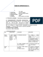 Ii. Titulo de La Unidad: Iii. Fundamentación (Situación Significativa) : en La Institución