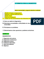 Ejemplos de Diagnostico y Justificacion