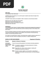 Analytical Chemistry 1 Syllabus