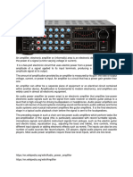 Audio Amplifier