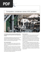 Compabloc Condenser Solves VOC Problem: Ciba Specialty Chemicals Company Saves Money and The Environment Case Story