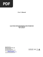 Electron Spin Resonance