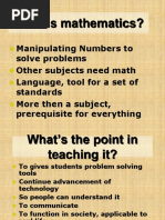 Math INTRO