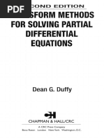 Transform Methods: Partial Differential Equations