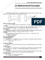 Basic Mathematical Concepts