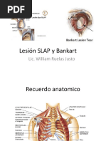 Lesión SLAP y Bankart