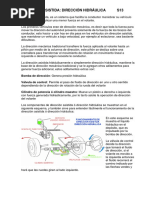 Dirección Por Cremallera Asistida (Hidraulica)