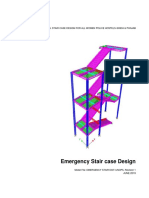 Steel Stair Case Model