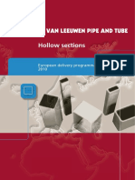 Hollow Sections: European Delivery Programma 2010